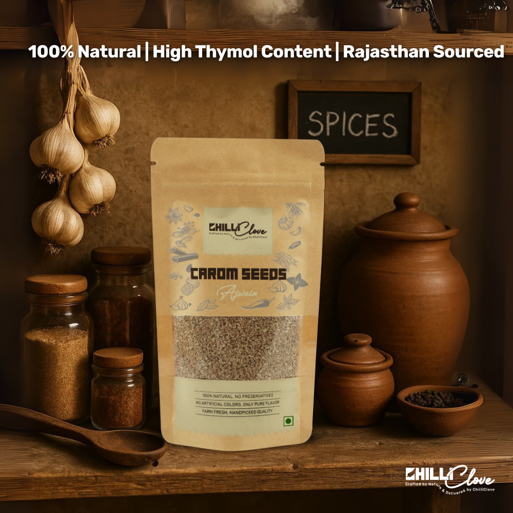 Natural Ajwain – Premium Carom Seeds for Authentic Flavor