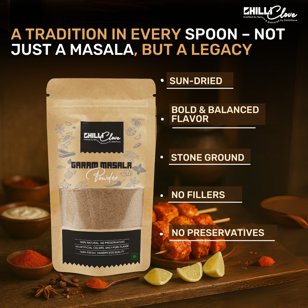 Natural Garam Masala – The Heart of Authentic Indian Flavor