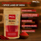 Natural Red Chilli Powder – Authentic Indian Heat, Pure and Potent
