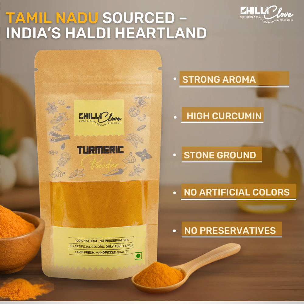 Natural Turmeric Powder – Pure, Potent, and Naturally Golden