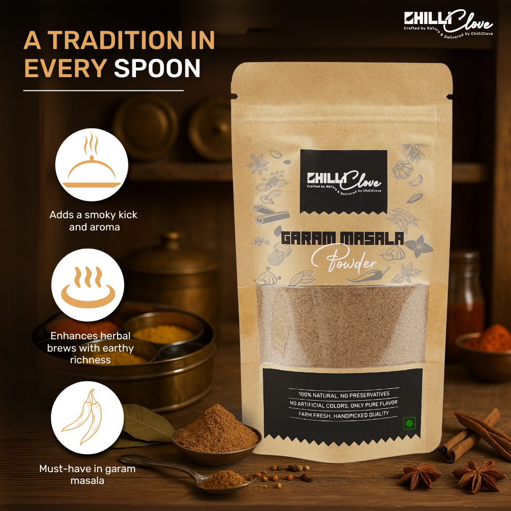 Natural Garam Masala – The Heart of Authentic Indian Flavor