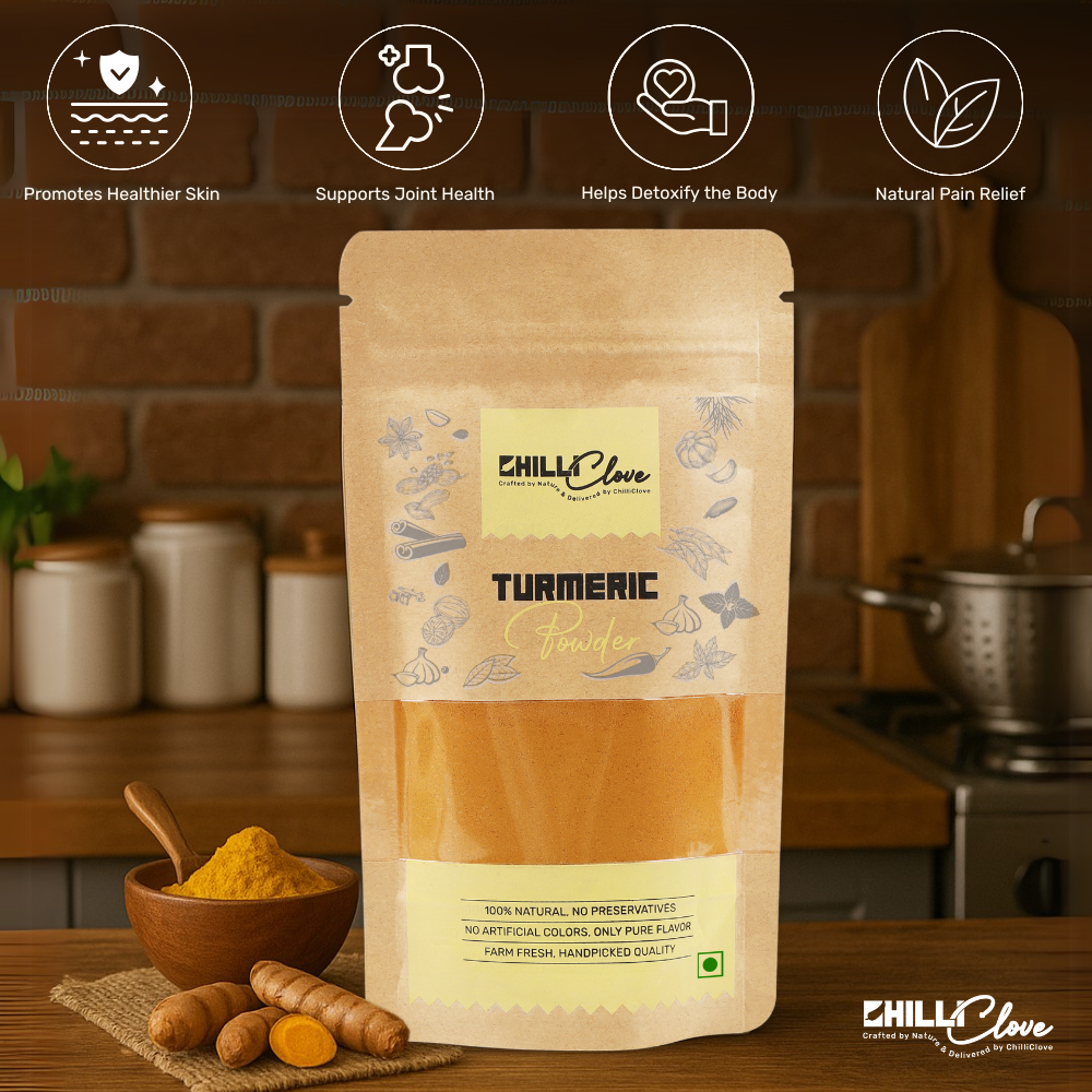 Natural Turmeric Powder – Pure, Potent, and Naturally Golden