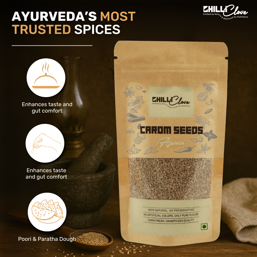 Natural Ajwain – Premium Carom Seeds for Authentic Flavor
