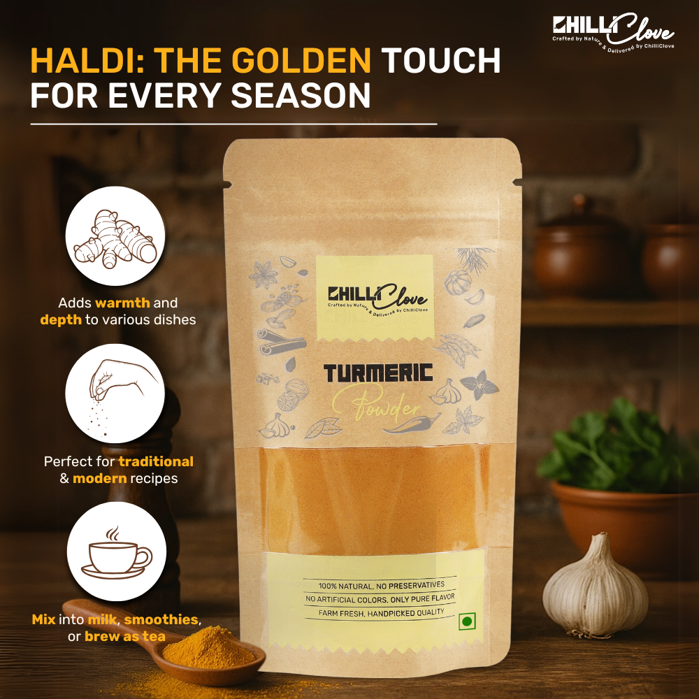 Natural Turmeric Powder – Pure, Potent, and Naturally Golden