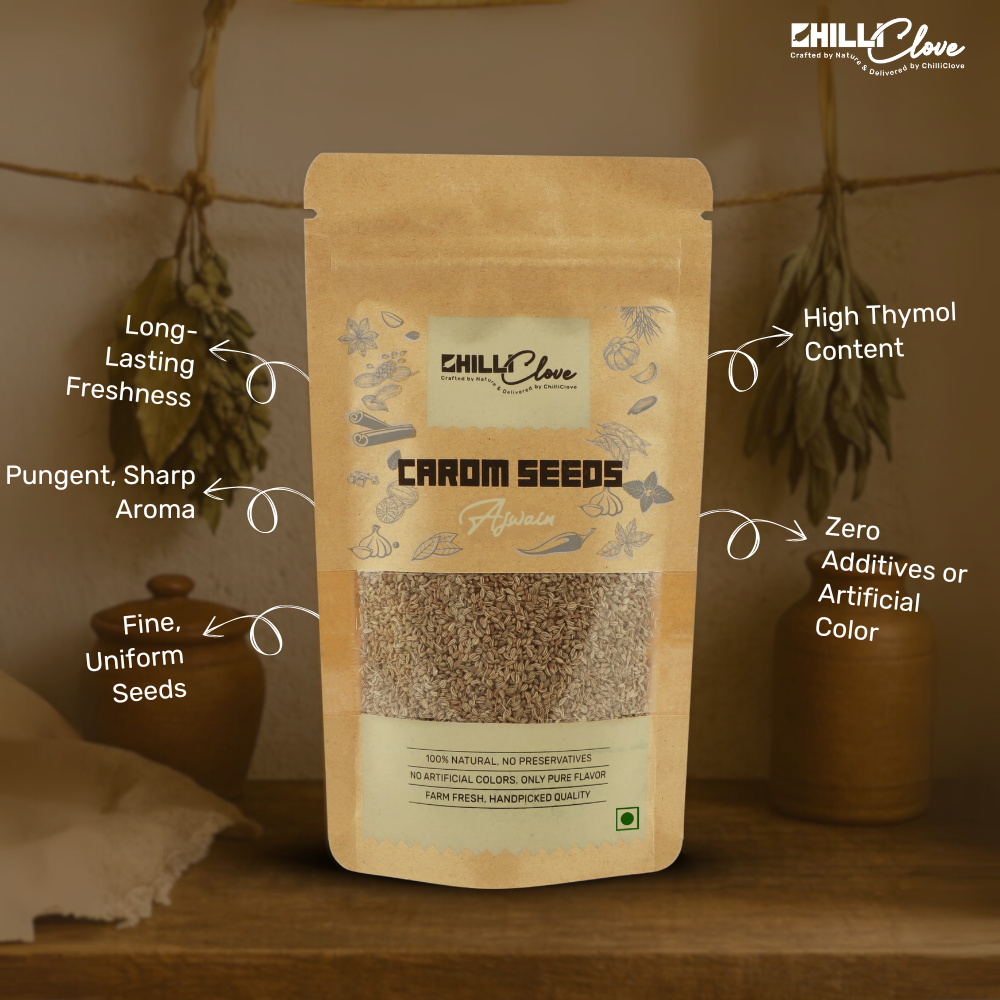 Natural Ajwain – Premium Carom Seeds for Authentic Flavor