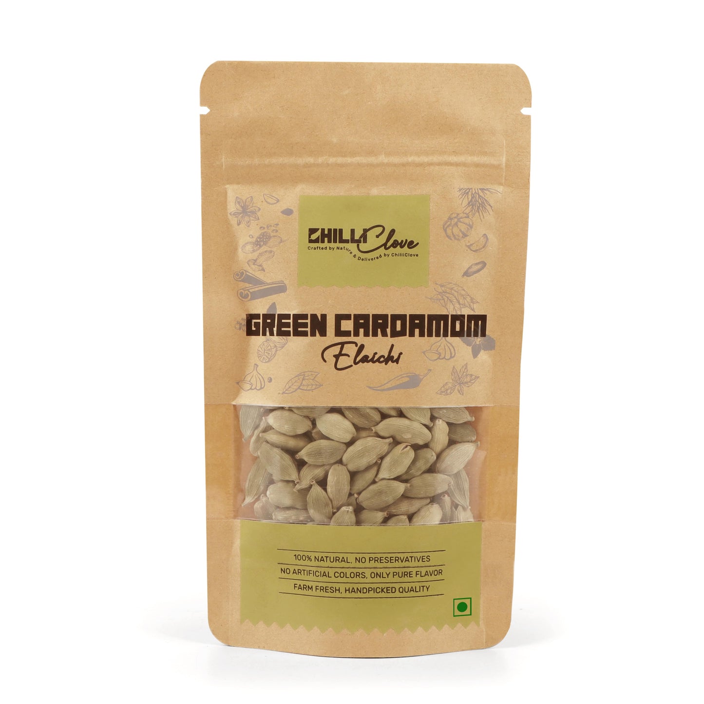 Elaichi (Green Cardamom) Aromatic, Pure & Farm-Fresh